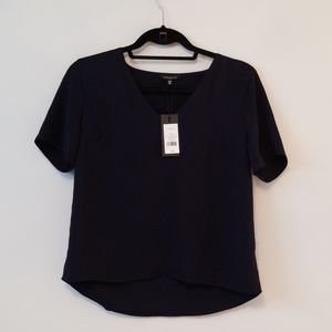 Dynamite navy blouse